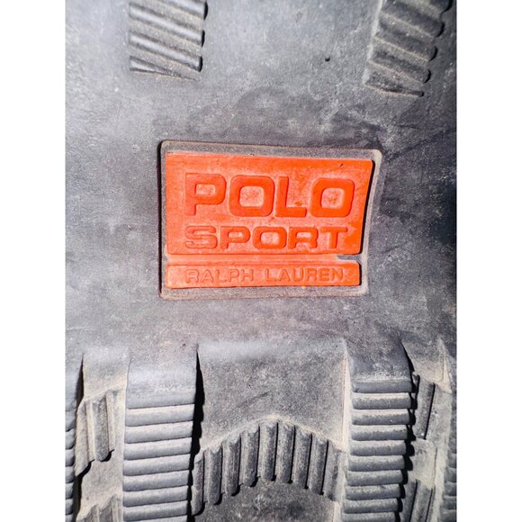 RALPH LAUREN POLO SPORT BUCKLE STRAP Leather Chukka Dress Hiking Boots Preppy - Picture 4 of 12